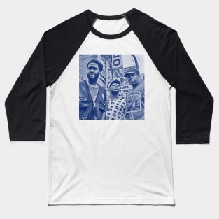De La Soul Blue Vintage Baseball T-Shirt
